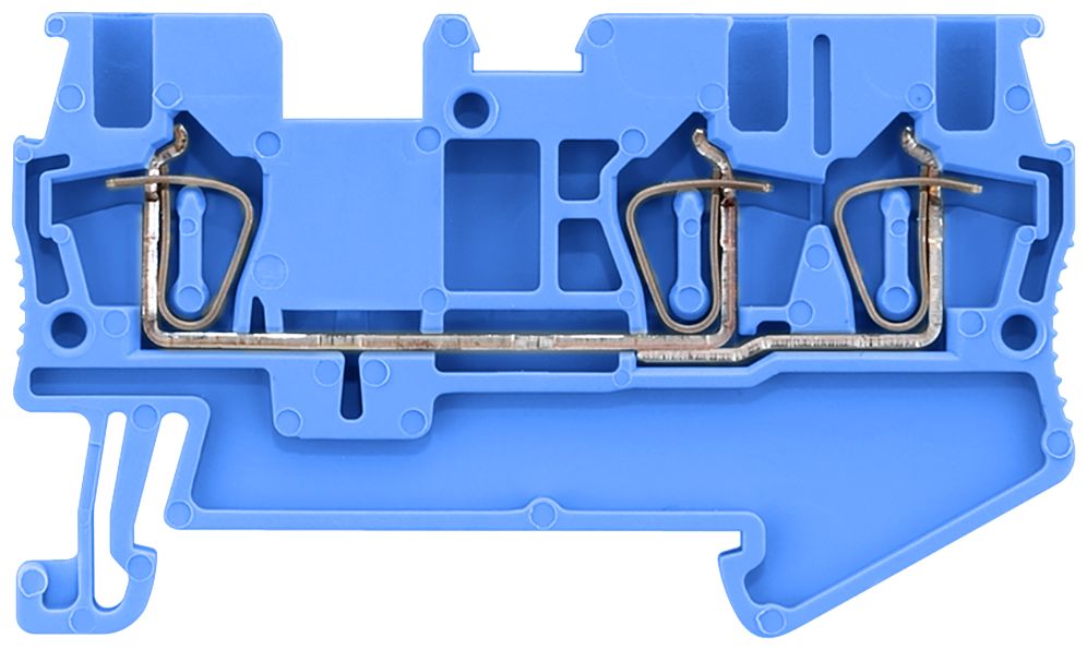Siemens 8WH2003-0AE01 8WH Series Blue, 1.5mm², 1-Level, Spring Termination, CSA | 8WH2003-0AE01