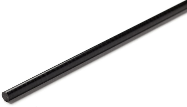 RS PRO Black Acetal Rod, 1m x 45mm Diameter