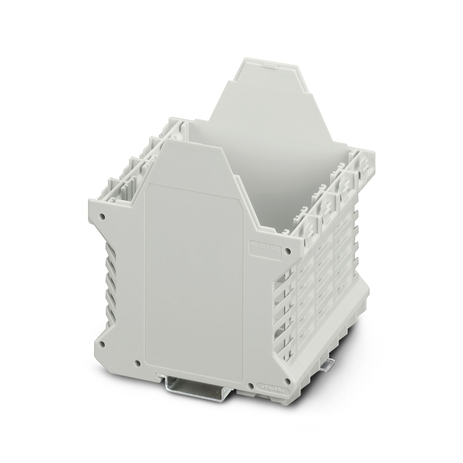 Phoenix Contact Lower Housing Part with Metal Foot Catch Enclosure Type ME Series , 90.4 x 99 x 107.3mm, Polyamide | 2200536