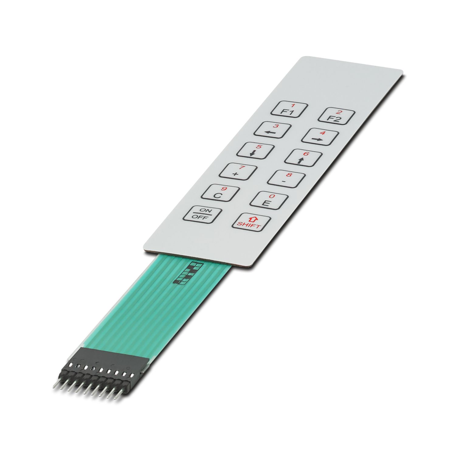Phoenix Contact 12 Key Polyester Membrane Keypad | 2203567