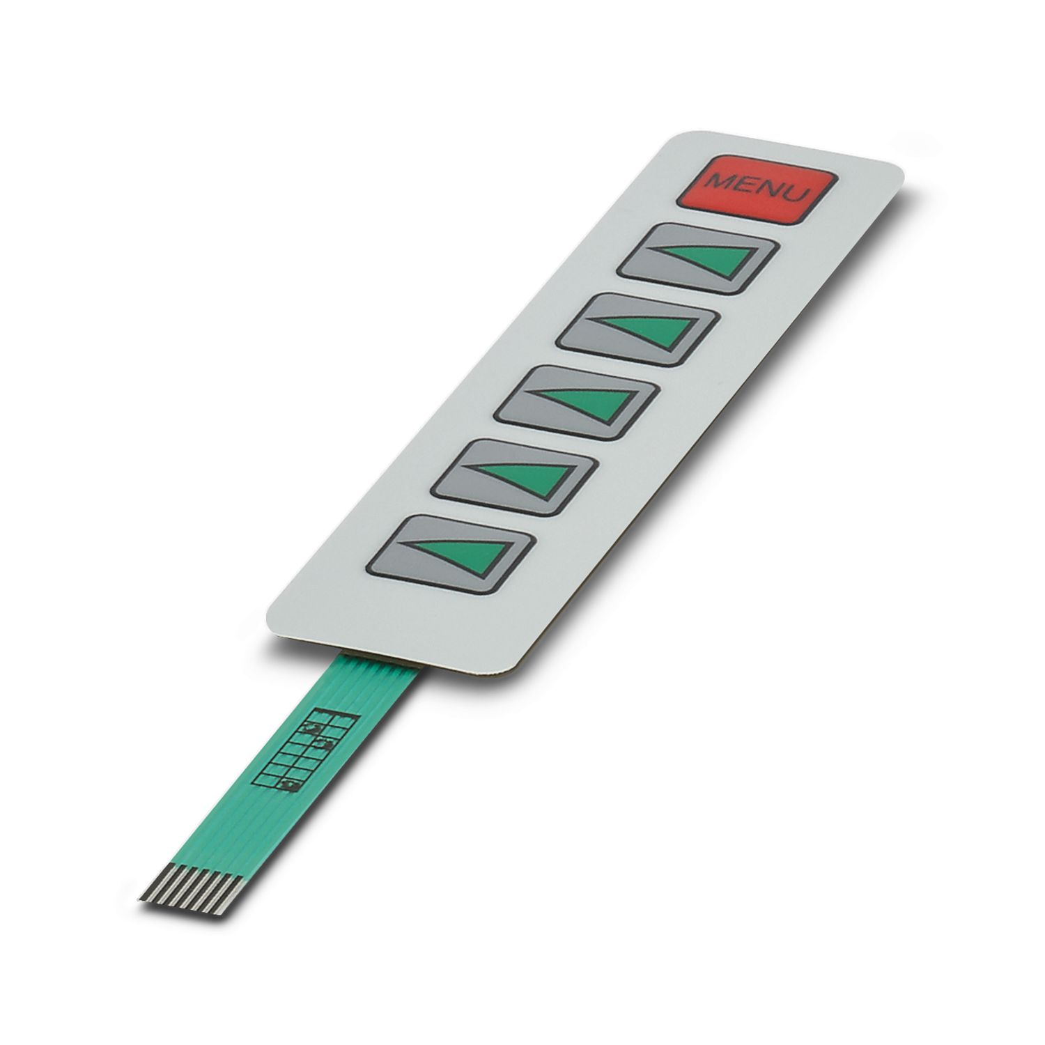 Phoenix Contact 6 Key Polyester Membrane Keypad | 2203572