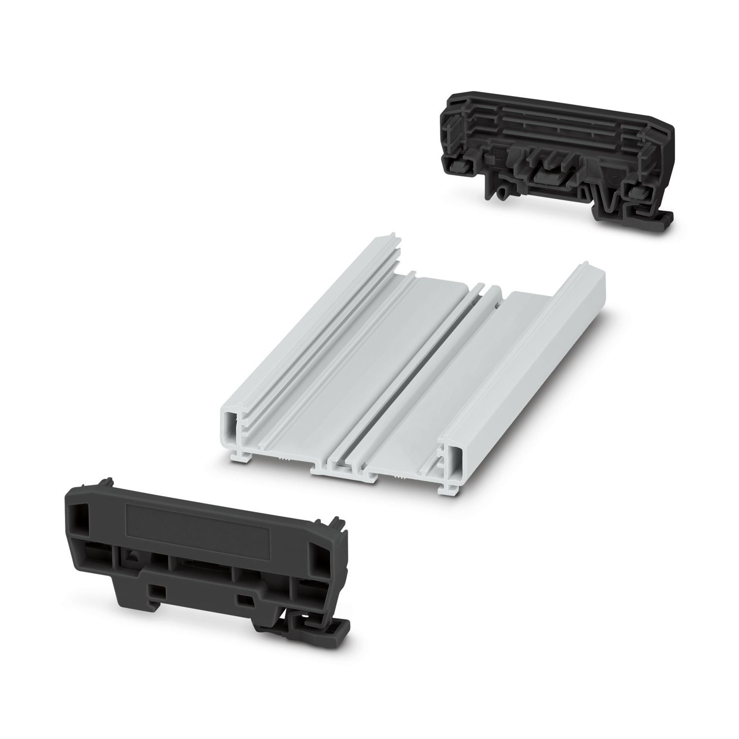 Phoenix Contact Profile Housing Enclosure Type UM-PRO Series , 153.8 x 92.3 x 39.45mm, Polyamide DIN Rail Enclosure | 1310930