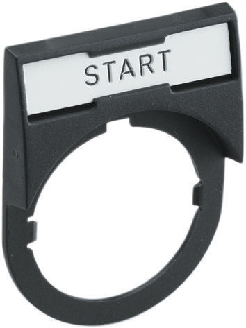 Allen Bradley Legend Holder for Use with 800F Series, On | 800F-11WE166