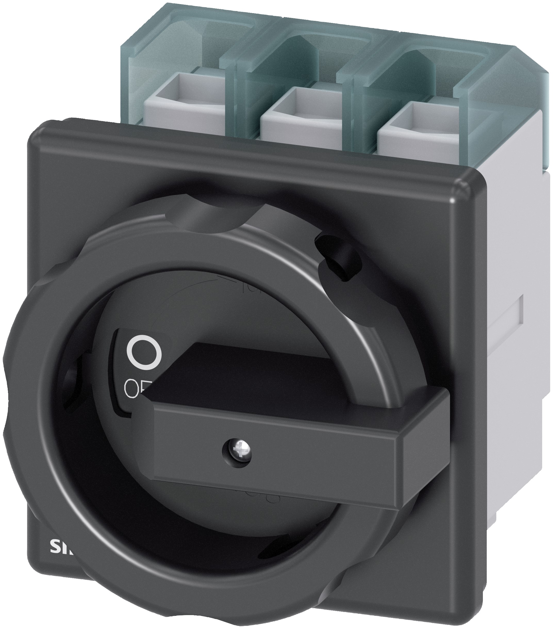 Siemens 3P Pole Panel Mount Isolator Switch - 100A Maximum Current, 37kW Power Rating, IP65 | 3LD2704-0TK51