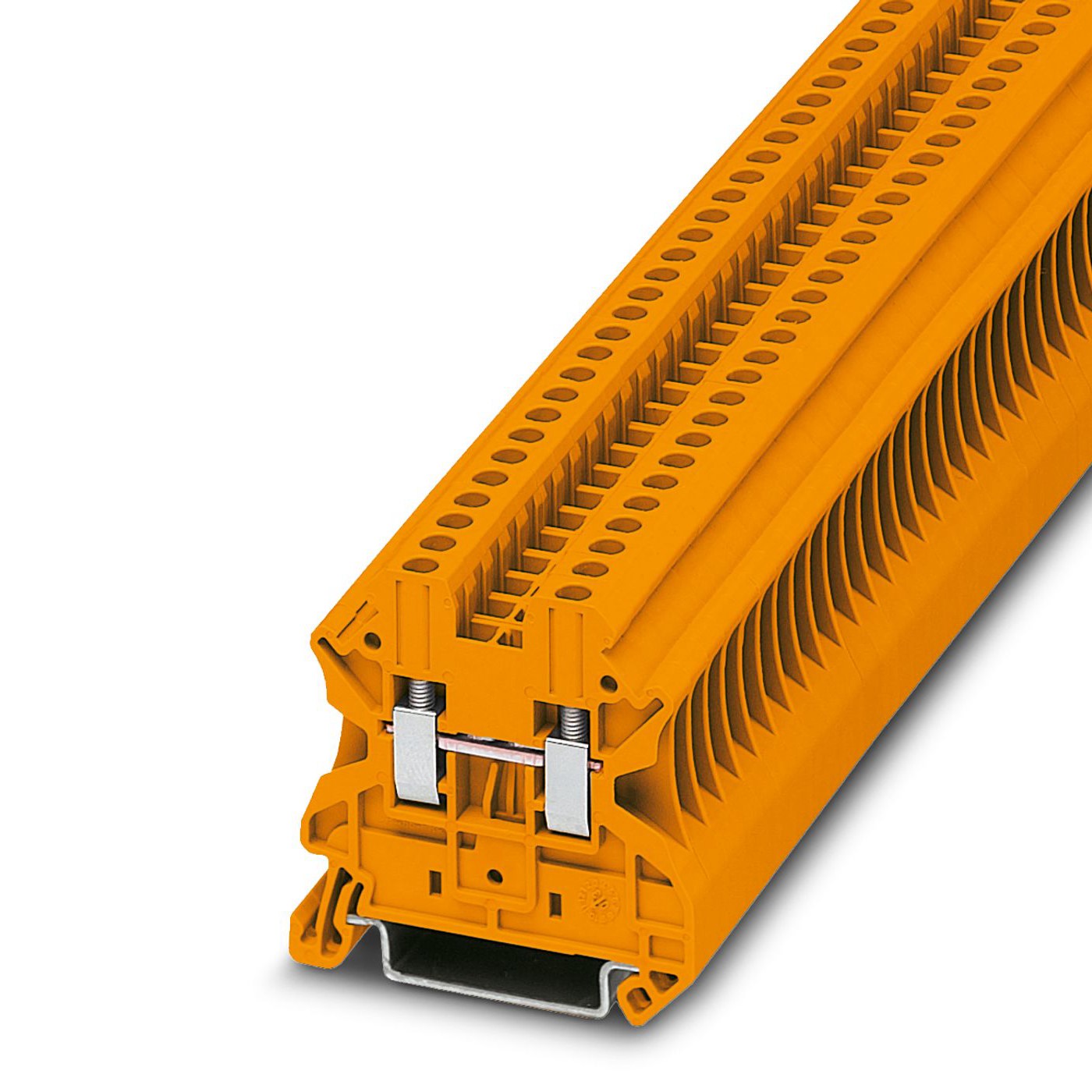 Phoenix Contact 3045046 UT 2.5 OG Series Orange, Single-Level, Screw Termination | 3045046