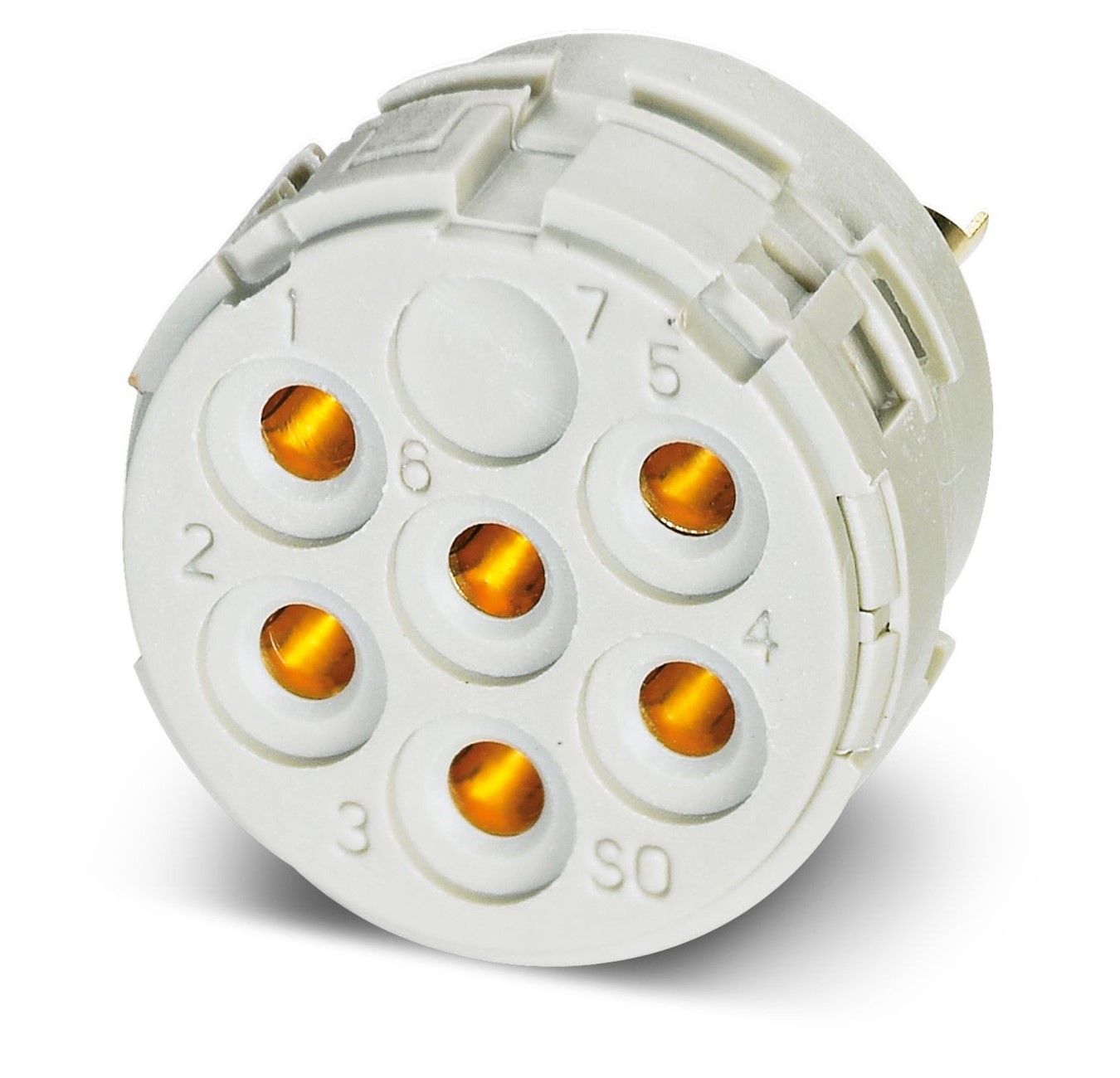 Phoenix Contact Female Connector Insert 6 Way for use with Circular Connector | 1593645