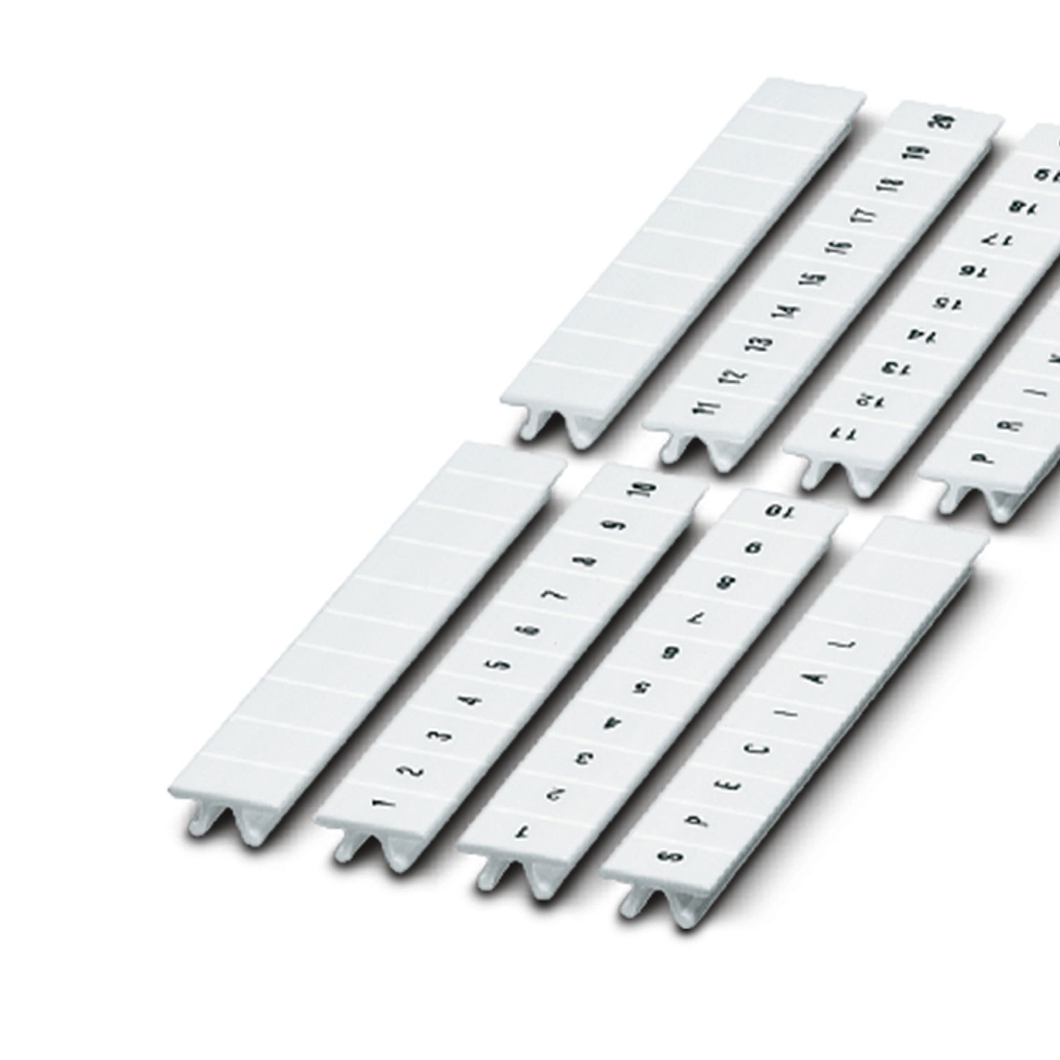 Phoenix Contact, ZB 5/WH-100 Marker Strip for use with for use with Terminal Blocks | 5060906
