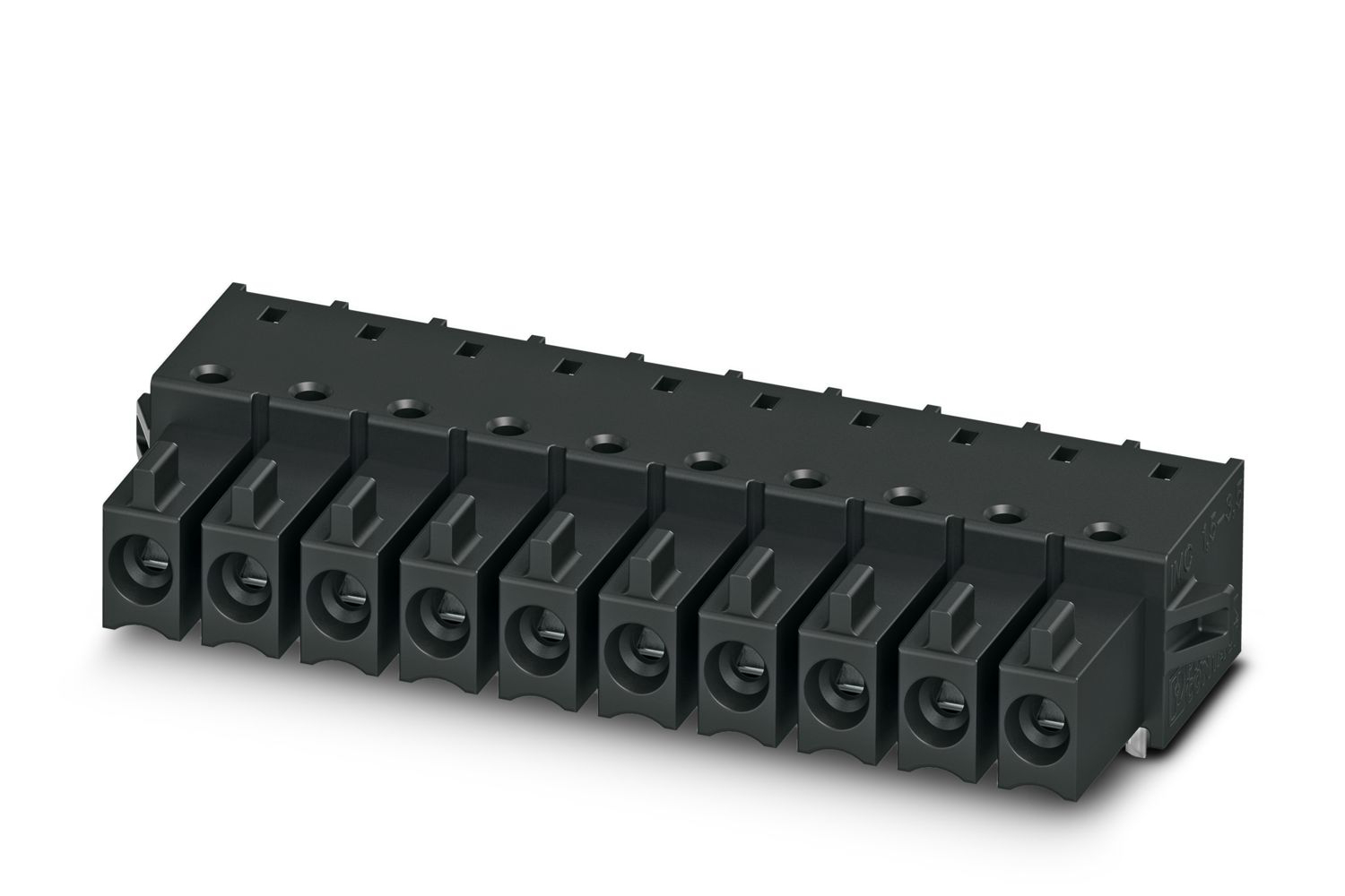 Phoenix Contact, 3.5mm Pitch, COMBICON Control, 6 Way, Right Angle, Pluggable Terminal Block, Inverted Header, Through | 1830605