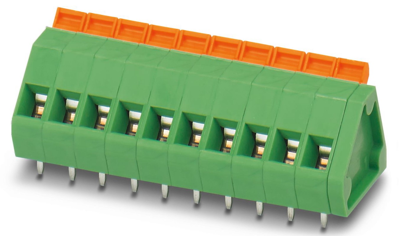 Phoenix Contact ZFKDSA 1.5-W-5.08-13 Series PCB Terminal Block, 13-Contact, 5.08mm Pitch, Through Hole Mount, Spring | 1753828