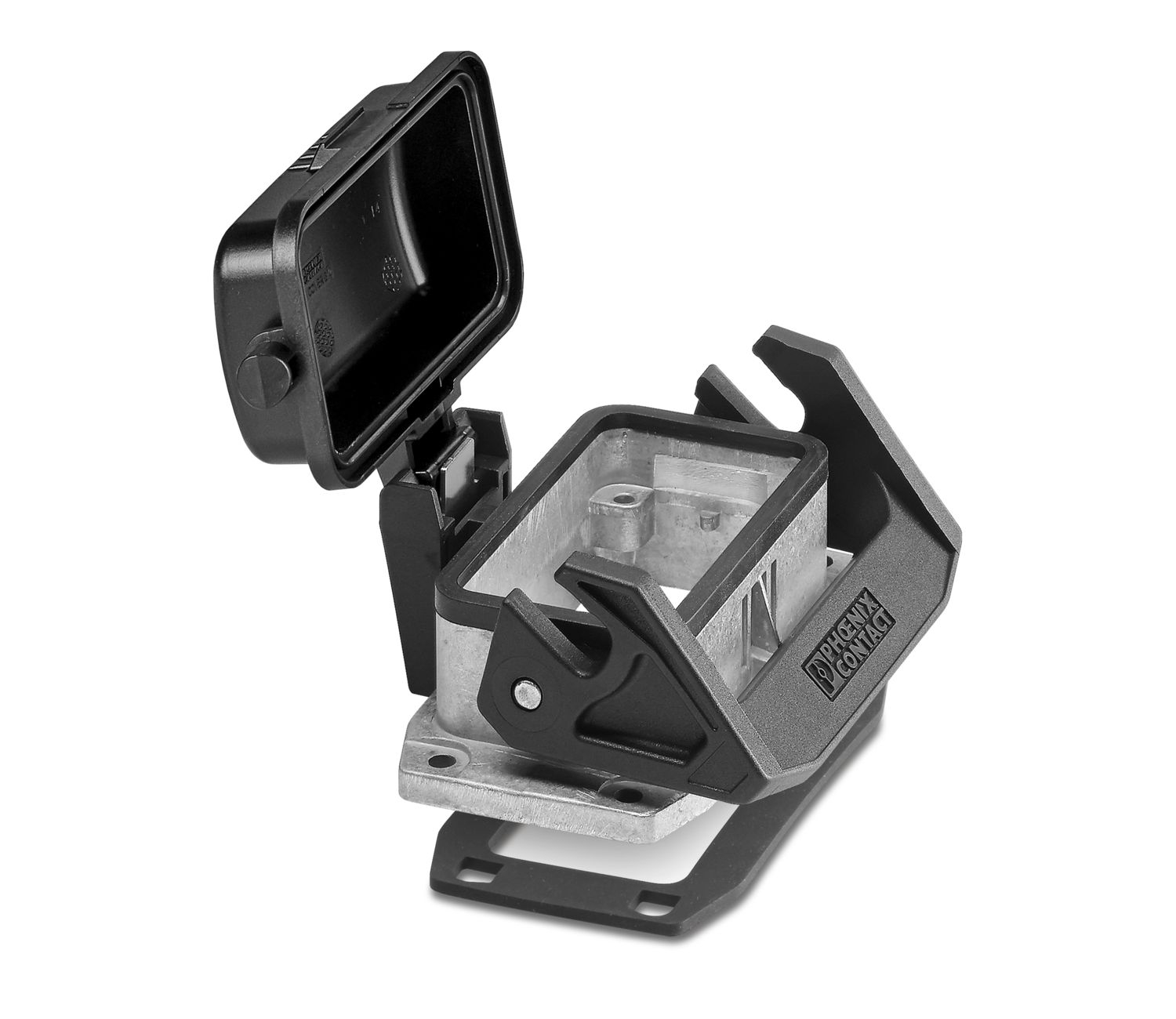 Phoenix Contact HC-STA-B10-BWSC-ELC-AL Heavy Duty Power Connector Housing | 1411321