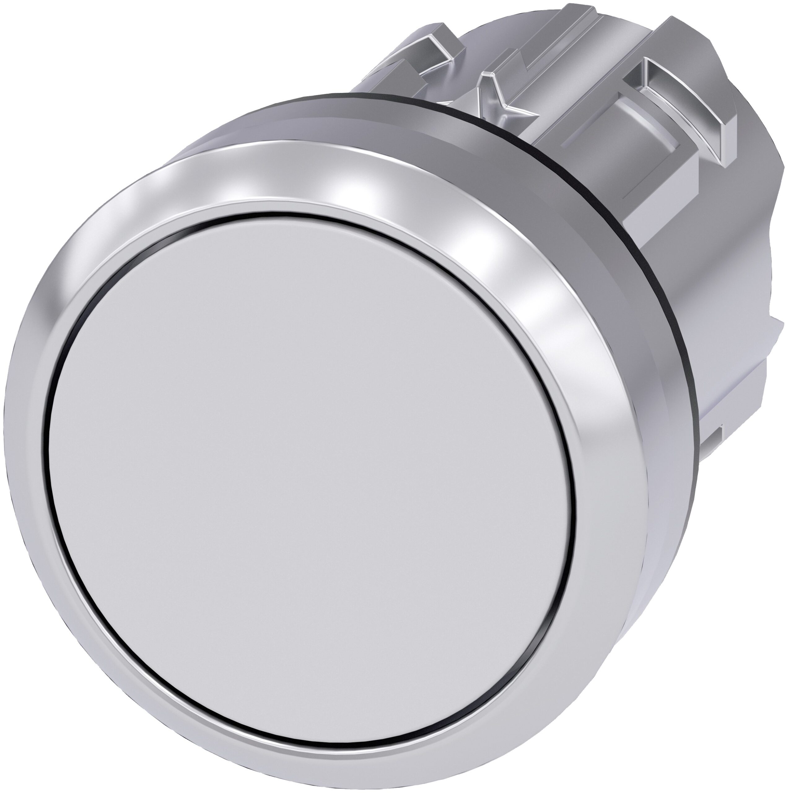 Siemens SIRIUS ACT 3SU10 Series White Momentary Push Button, 22mm Cutout, IP66, IP67, IP69(IP69K) | 3SU1050-0AB60-0AA0