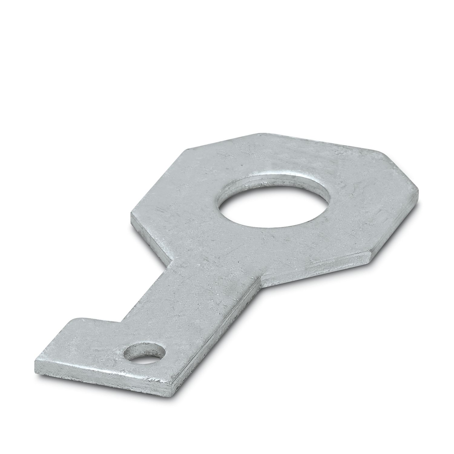 Phoenix Contact FLT-ISG-PL Series RAL 7042 Zinc Mounting Material, 70mm W, 136mm L for Use with Fixing the | 2905746