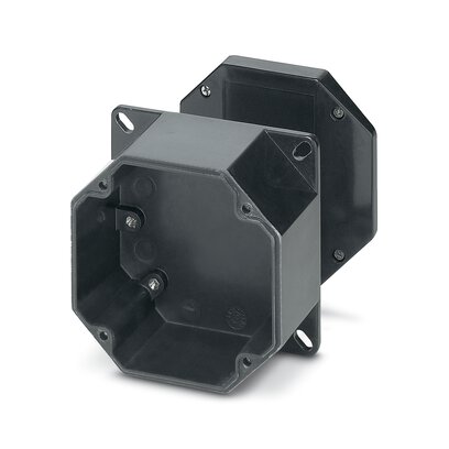 Phoenix Contact PHOENIX CONTACT Series Black Glass Fibre Reinforced Polyester Junction Box, 200 x 200 x 125mm | 0899330