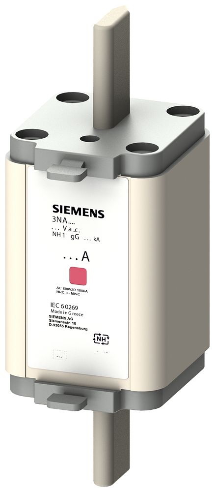 Siemens 160A Tag Fuse, NH1, 400V ac | 3NA6136-4