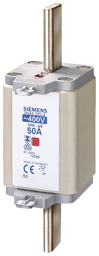 Siemens 250A Tag Fuse, NH2, 400V ac | 3NA6244-4