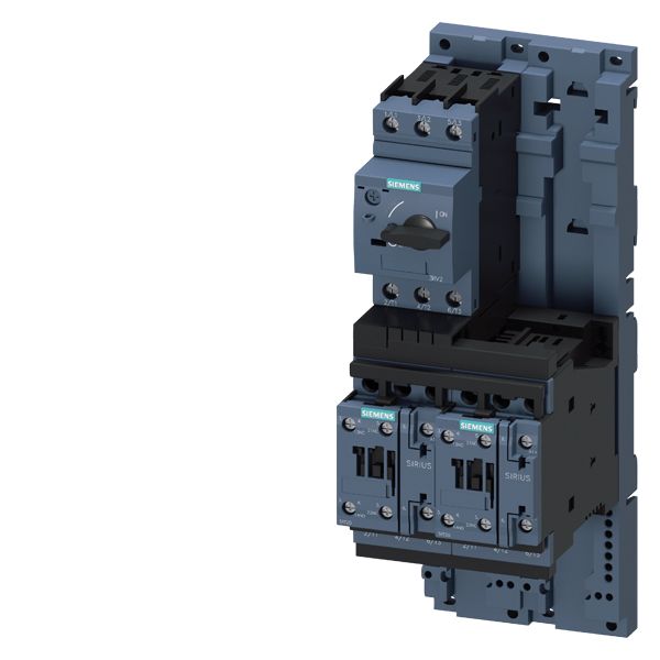 Siemens SIRIUS Reversing Starter, Reversing Starter, 11 kW, 690 V, 3 Phase | 3RA2220-4DB27-0BB4