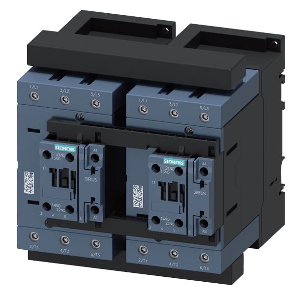 Siemens 3RA23 Contactor, 110 V AC Coil, 3-Pole, 58 A, 55 kW, 2 x 1 NO, 1 kV | 3RA2345-8XB30-1AG2