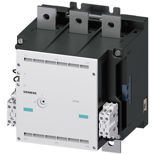 Siemens SIRIUS 3TF6 Contactor, 380 → 460 V ac Coil, 3-Pole, 630 A, 335 kW, 4NC + 4NO, 400 V | 3TF6944-0CQ7