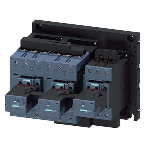 Siemens SIRIUS 3RA24 Contactor, 230 V Coil, 3-Pole, 150 A, 75 kW, 3NO/3NC, 690 V | 3RA2445-8XF32-1AP0