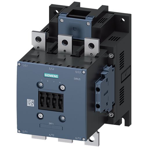 Siemens SIRIUS 3RT14 Contactor, 240 → 277 V AC/DC Coil, 3-Pole, 400 A, 2NC + 2NO, 690 V | 3RT1466-6AU36