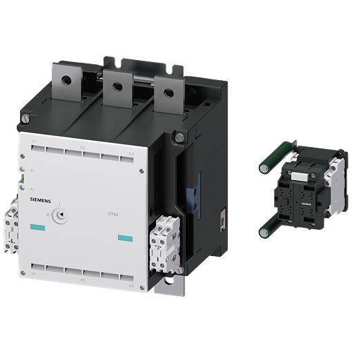 Siemens SIRIUS 3TF6 Contactor, 380 → 420 V ac Coil, 3-Pole, 630 A, 335 kW, 3NC + 3NO, 400 V | 3TF6933-1QV7