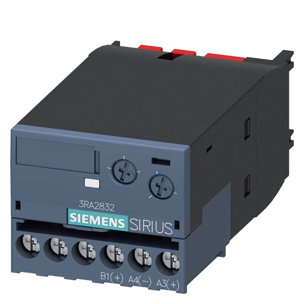 Siemens 3RA28 Series Clip-On Timer Relay, 90 → 240V ac/dc, 0.05 → 100s, 1-Function | 3RA2832-1DH10