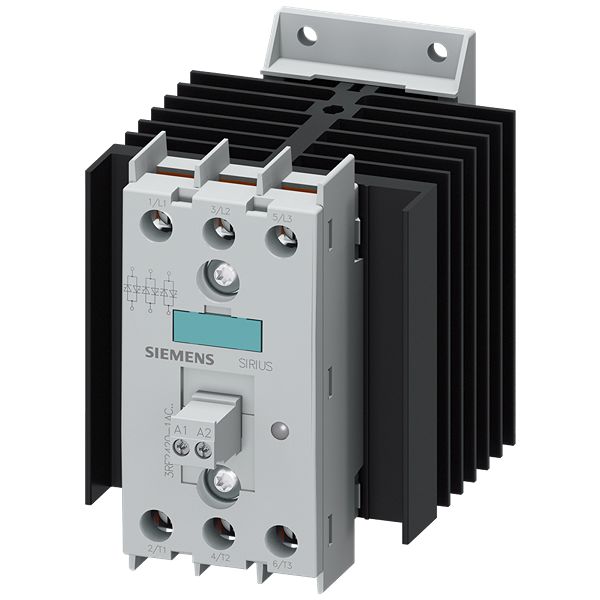 Siemens 3RF2 Contactor, 90 → 125 V Coil, 3-Pole, 22 A, 2NO, 600 V | 3RF2420-1AC35