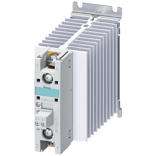 Siemens SIRIUS Contactor, 24 V DC Coil, 1-Pole, 30 A, 1NO, 600 V | 3RF2330-3AA06