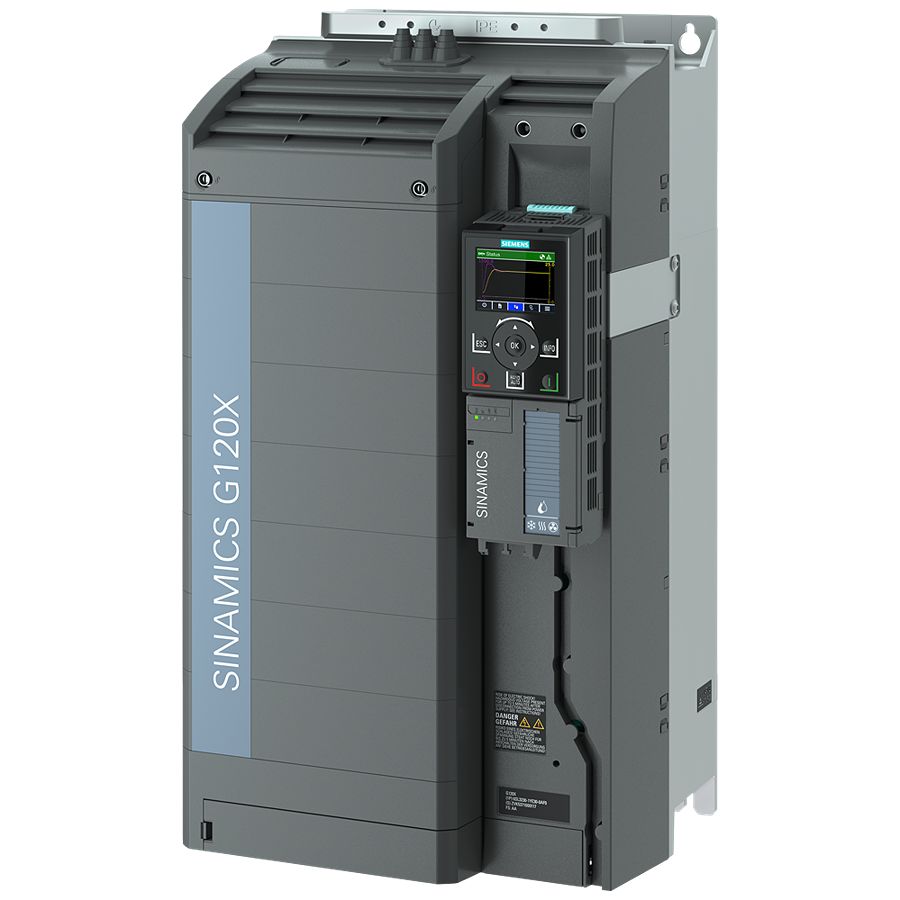 Siemens Inverter Drive, 45 kW, 3 Phase, 380 → 480 V, 86 A, G120X Series | 6SL3220-1YE38-0UB0