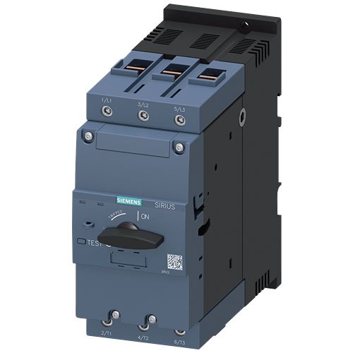 Siemens SIRIUS Electronic Circuit Breaker 50A 3RV2, 3 channels , DIN Rail Mount | 3RV2342-4HC10