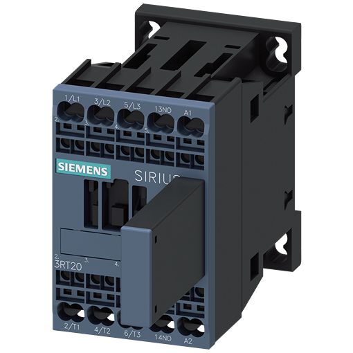 Siemens SIRIUS 3RT Contactor, 230 V Coil, 3-Pole, 8.9 A, 7.5 kW, 1 NO, 690 V | 3RT2018-2EP01
