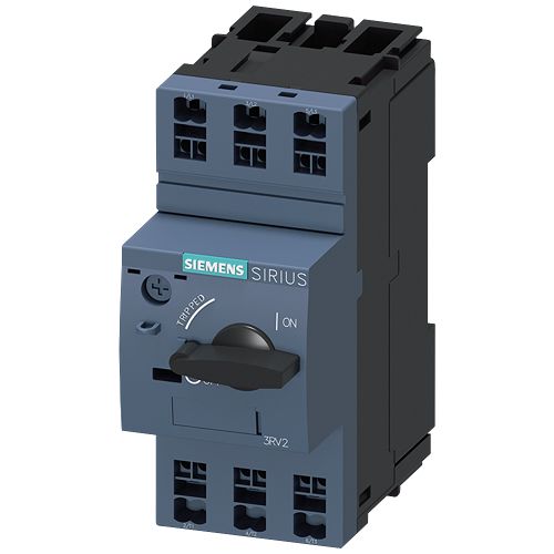 Siemens SIRIUS Electronic Circuit Breaker 160mA 3RV2, 3 channels , DIN Rail Mount | 3RV2411-0AA20