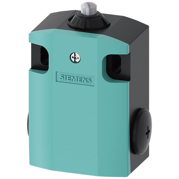 Siemens 3SE Series Plunger Limit Switch, 2NO/1NC, IP66, IP67, Plastic Housing, 400V ac Max, 10A Max | 3SE5122-0PB01