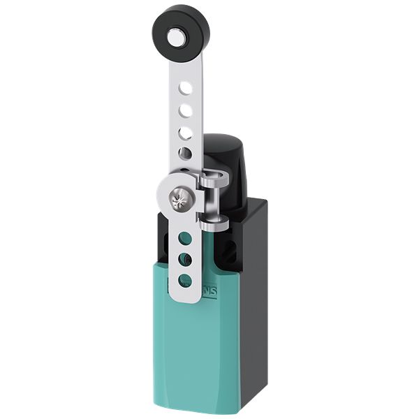 Siemens 3SE Series Lever Limit Switch, 2NC/1NO, IP66, IP67, Plastic Housing, 400V ac Max, 10A Max | 3SE5212-0KK60