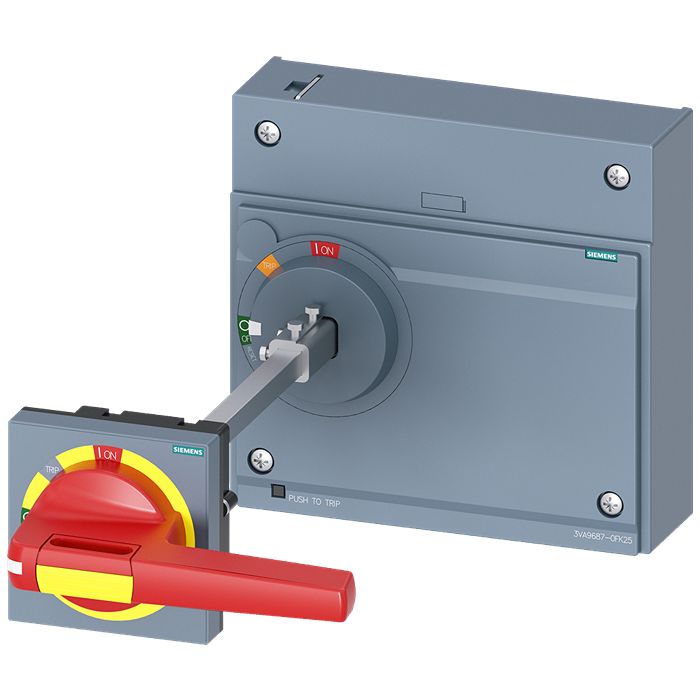 Siemens Red, Yellow Handle Mechanism Kit, SENTRON Series | 3VA9687-0FK25