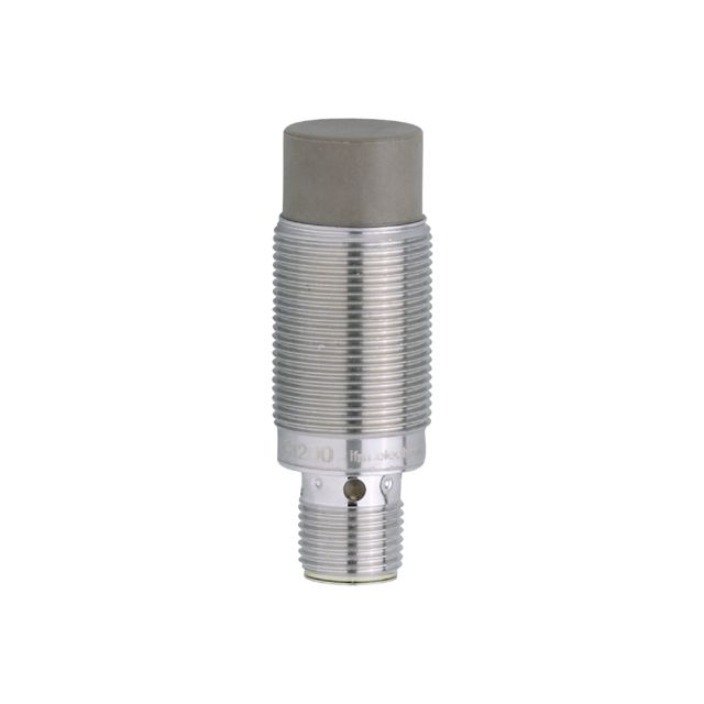 ifm electronic Inductive Threaded Barrel Proximity Sensor, M18, 12 mm Detection, PNP NO, 10 → 36 V dc | IGT200