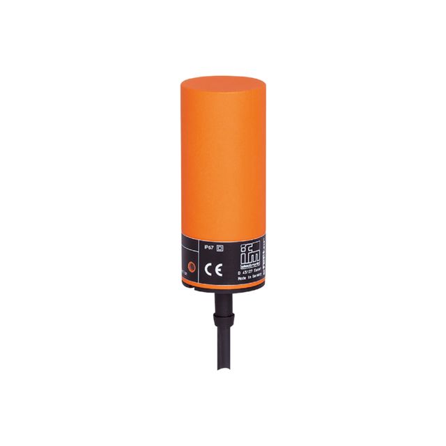 ifm electronic Inductive Smooth Barrel Proximity Sensor, 20 mm Detection, PNP NO, 10 → 36 V dc | IB5096