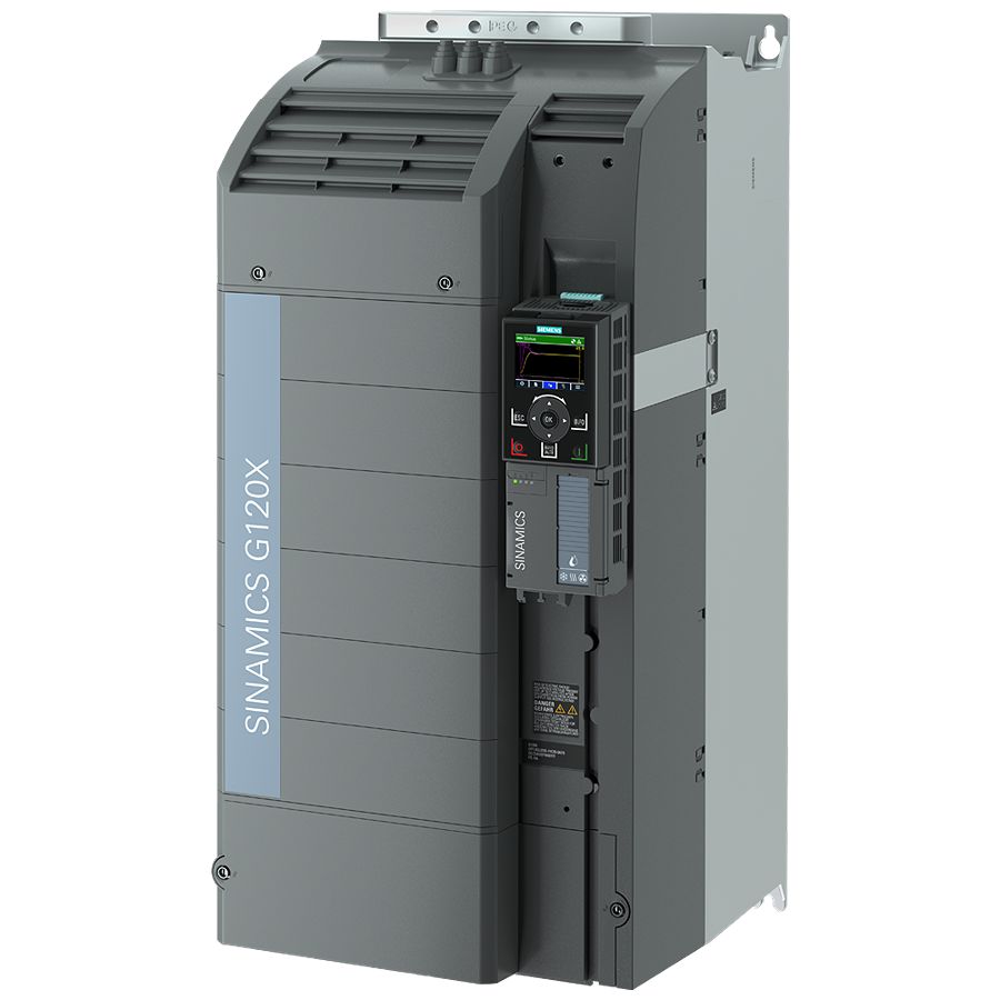 Siemens Inverter Drive, 90 kW, 3 Phase, 380 → 480 V, 172 A, G120X Series | 6SL3220-2YE44-1UB0
