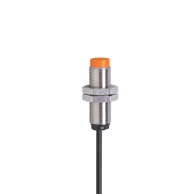 ifm electronic Inductive Threaded Barrel Proximity Sensor, M12, 4 mm Detection, PNP NO, 10 → 36 V dc | IF6034
