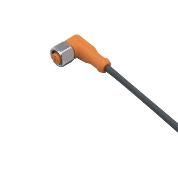 ifm electronic Right Angle Female 1 way M12 to Unterminated Sensor Actuator Cable, 5m