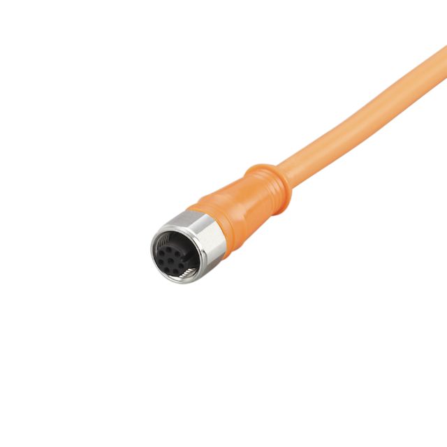 ifm electronic Straight Female 1 way M12 to Unterminated Actuator/Sensor Cable, 70m | E12409