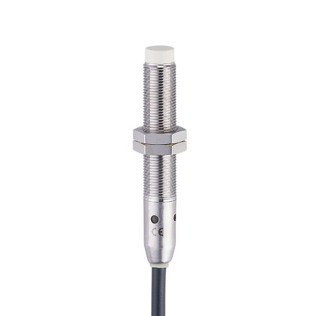 ifm electronic Inductive Threaded Barrel Proximity Sensor, M12, 7 mm Detection, PNP/NPN NO, 10 → 36 V dc | IFM208