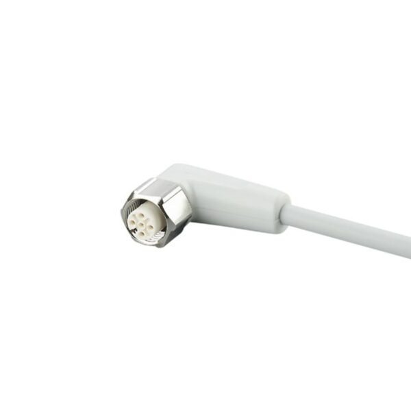 ifm electronic Right Angle Female 5 way M12 to Right Angle Female 5 way M12 Communication Cable, 2m