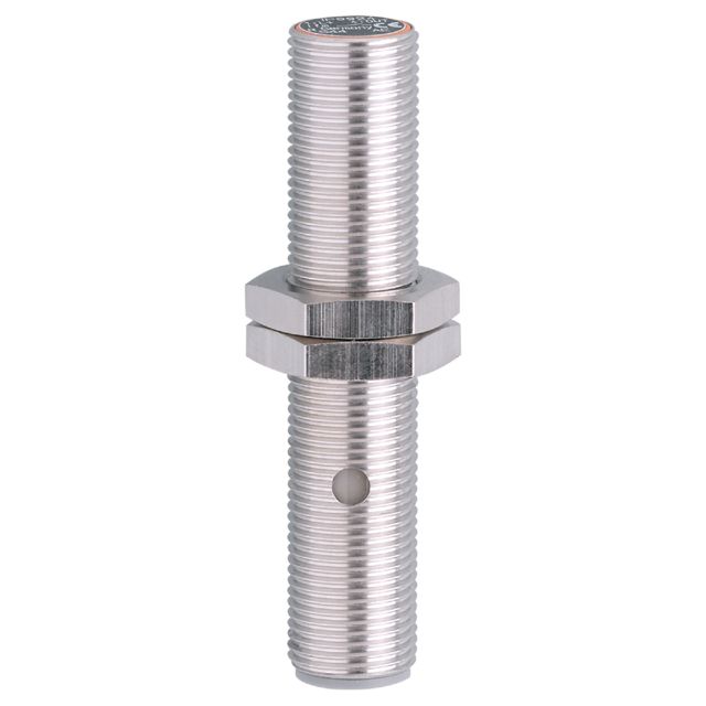 ifm electronic Inductive Threaded Barrel Proximity Sensor, M12, 2 mm Detection, PNP/NPN NO, 10 → 55 V dc | IF9924