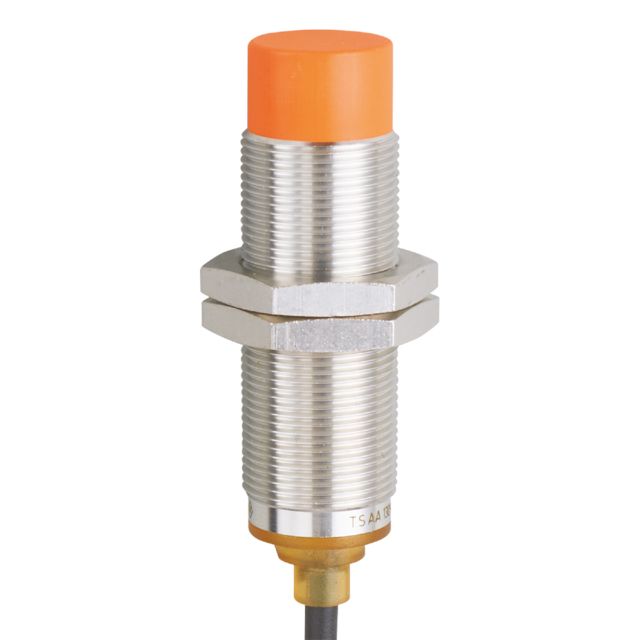 ifm electronic Inductive Threaded Barrel Proximity Sensor, M18, 12 mm Detection, NPN NO, 10 → 30 V dc | IGS247