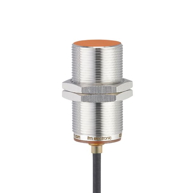 ifm electronic Inductive Threaded Barrel Proximity Sensor, M30, 15 mm Detection, NPN NC, 10 → 30 V dc | IIS265