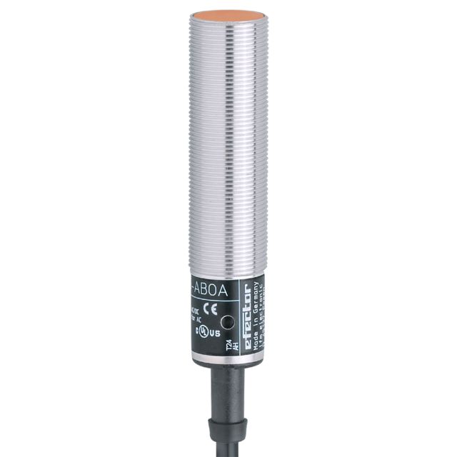 ifm electronic Inductive Threaded Barrel Proximity Sensor, M18, 5 mm Detection, PNP NO, 10 → 36 V dc | IG5502