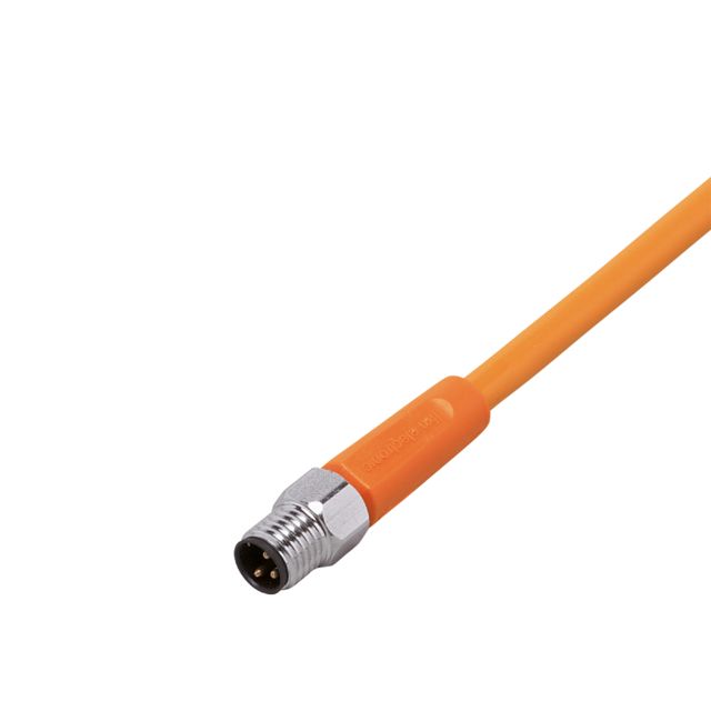 ifm electronic Straight Male 1 way M8 to Unterminated Sensor Actuator Cable, 2m | EVT217