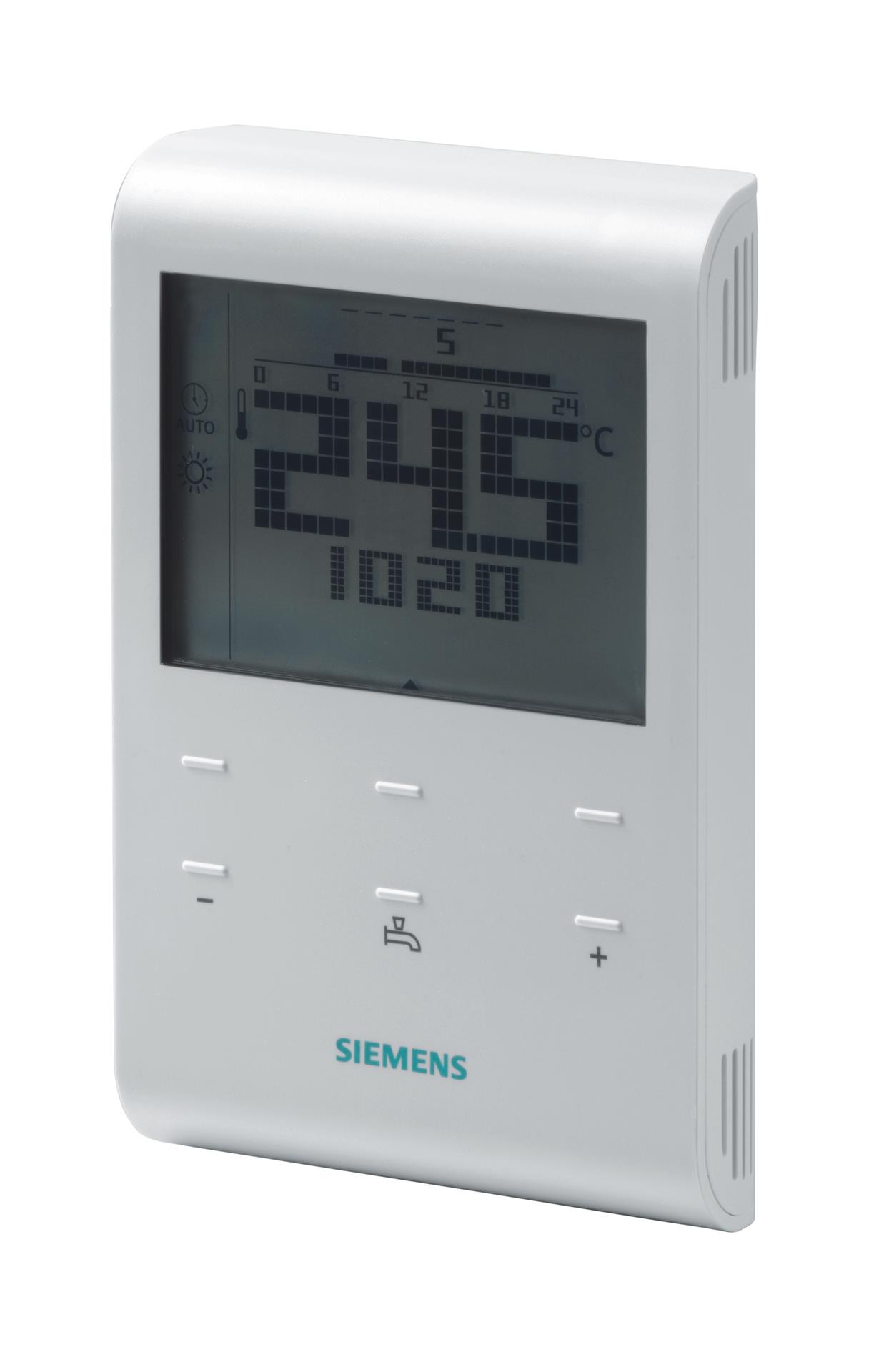 Siemens RDE100 Chassis Mount Thermostat, 85 x 127 x 21.5mm ON/OFF, 230 V Supply Voltage ON/OFF | RDE100.1DHW / S55770-T280