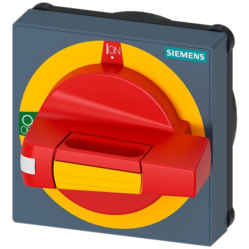 Siemens Red, Yellow Rotary Handle, 8UD1731 Series | 8UD1731-2AF05